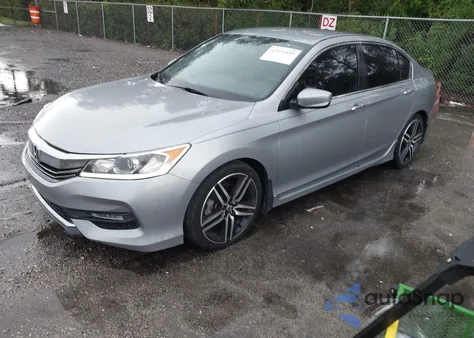 2016 Honda Accord Sport from USA, damaged, VIN 1HGCR2F57GA217522